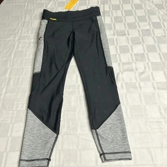 LOLE. BURST ANKLE LEGGING . Black and grey with side  zipper and pocket - Picture 1 of 14